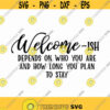 Welcome ish Svg Png Eps Pdf Files Welcome ish Sign Svg Welcome Sign Svg Round Front Door Sign Svg Round Svg Desing Round Svg Files Design 446