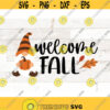 Welcome sign svg Fall gnomes svg Fall welcome svg files Home Svg Files for Cricut Silhouette fall svg fall gnome png sublimation Design 764