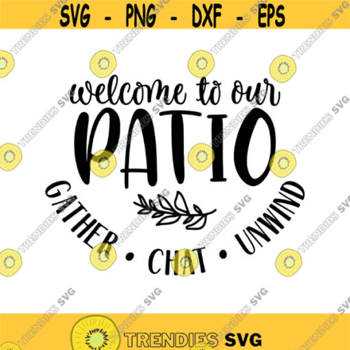 Welcome to our Patio Decal Files cut files for cricut svg png dxf Design 435