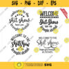 Welcome to the Shit Show Svg Bundle Welcome Sign Svg Wine Glass Doormat TShirt Design Mom Life PNG Funny Sarcastic Cut File for Cricut. 166