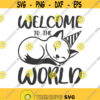 Welcome to the world svg baby svg cat svg png dxf Cutting files Cricut Cute svg designs print for t shirt quote svg Design 881