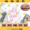 Wild One SVG First Birthday SVG 1st Birthday Shirt Digital Download First Birthday Girl Design Cricut Cut File PNG Dreamcatcher Design 45