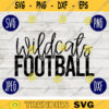 Wildcats Football SVG Team Spirit Heart Sport png jpeg dxf Commercial Use Vinyl Cut File Mom Dad Fall School Pride Cheerleader Mom 1494