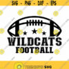 Wildcats Football Svg Go Wildcats Svg Wildcats Svg Cut File Sports Team Svg Wildcats Mascot Svg Wildcats Pride Svg Design 502