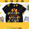 Will Trade Brother For Candy Svg Baby Halloween Shirt Svg Boy Girl Design with Candy Corn Images Cricut Silhouette Sublimation File Design 486