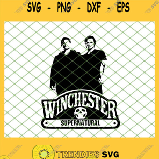 Winchester Supernatural SVG PNG DXF EPS 1