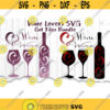 Wine is my Valentine SVG Valentine svg Valentines day svg Drinking Valentine Shirtsvg eps png dxf.jpg