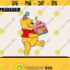 Winnie The Pooh Birthday Svg Birthday Svg Disney Svg Winnie Svg Disney Birthday Svg Cricut Files Pooh Svg Design 154