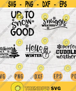 Winter SVG Bundle Pack 5 Svg Files for Cricut Vector Winter Season Cut Files Instant Download Cameo Dxf Eps Png Pdf Iron On Shirt 2 Design 241.jpg