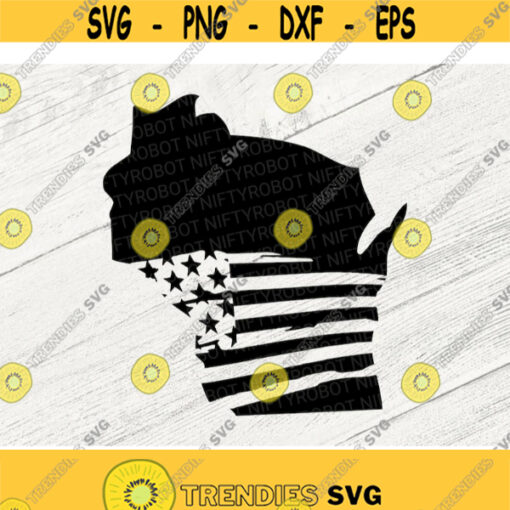 Wisconsin SVG Files Digital Download Wisconsin Flag SVG SVG File for Cricut Distressed Flag svg Wisconsin Cut File Cricut Downloads
