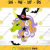 Witch SVG Unicorn Svg Halloween Unicorn Svg Spooky Unicorn Svg Unicorn Svg files for Cricut Silhouette Sublimation Designs Downloads