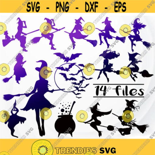 Witch svg Halloween SVG Hocus Pocus cut file Witch bundle SVG Funny Halloween svg files Halloween Witches bundle SVG Design 349.jpg