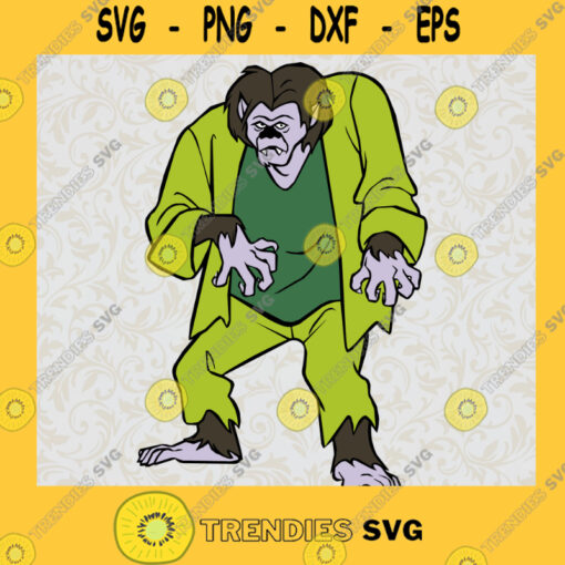 Wolfmans Ghost Scooby Doo SVG Disney Digital Files Cut Files For Cricut Instant Download Vector Download Print Files