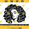 Woman SVG Afro SVG Black Woman SVG Afro Woman Svg Black Queen Svg Black Girl Magic Svg Cut File Silhouette Cricut Svg Dxf Png Pdf Design 173