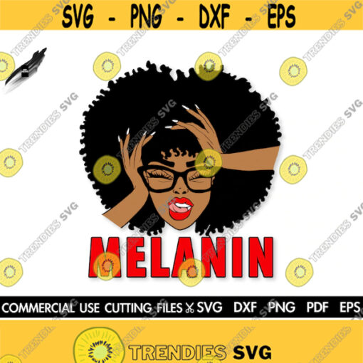 Woman SVG Afro SVG Black Woman SVG Afro Woman Svg Black Queen Svg Black Girl Magic Svg Cut File Silhouette Cricut Svg Dxf Png Pdf Design 605