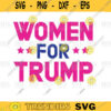 Women for Trump 2020 Pink vote svg trump 2020 Women America SVG png digital file 391