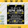Womens As A June Girl I Have 3 Sides The Quiet And Sweet Side SVG Png EPS DXf Design 44