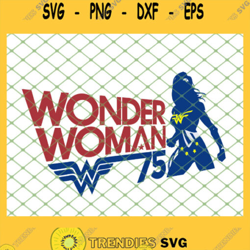Wonder Woman SVG PNG DXF EPS 1