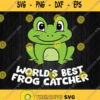 World Is Best Frog Catcher Svg Png Dxf Eps Frog Hunter Clipart Silhouette