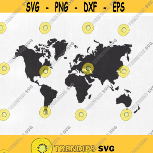 World map svg Globe svg map svg svg png jpg eps dxf studio.3 Cut files for Cricut and Silhouette Clipart Instant Download Design 47