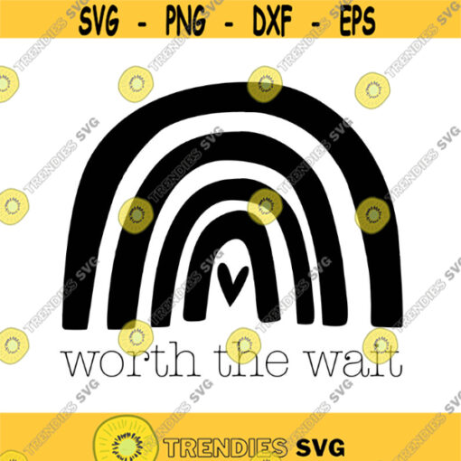 Worth The Wait Decal Files cut files for cricut svg png dxf Design 221