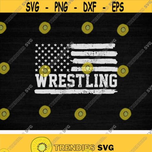 Wrestling USA Flag svgAmerican FlagWrestlepatrioticBirthdayChristmasDigital DownloadPrintSublimation Design 465