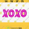 XOXO Svg Hugs And Kisses Svg Cute Valentine Svg Valentine Png Valentine Shirt Svg Valentines Day Svg XOXO Heart Svg Love Svg Design 564
