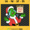 Xmas Day Grinch Santa Crying SVG PNG DXF EPS 1