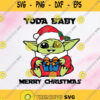 Yoda Baby Merry Christmas Svg Yoda Baby Svg