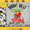 Yoda Best Son Svg Love You I Do Svg Baby Yoda Svg Disney Trip Svg Yoda Love Svg Cut files Svg Dxf Png Eps Design 391 .jpg