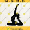 Yoga SVG Yoga Silhouette Yoga Clipart Yoga Vector yoga Printable svg for Cricut svg Cut Files commercial use svg Design 451