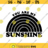 You Are My Sunshine Decal Files cut files for cricut svg png dxf Design 68