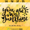 You Are my Sunshine svg Summer svg Vacation svg Summer Quote Saying svg Family Trip Shirt svg Summer Time svg Silhouette Cricut Design 863