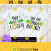 You are so lucky to be seeing double. Twins St. Patricks day. Lucky svg. Horseshoe svg. Twins svg. Digital Download. Design 779