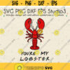 Youre My Lobster SVG Files Friends TV Show Design Valentines Day svg Best Friend svg Digital Download svg png eps dxf studio3Design 14.jpg