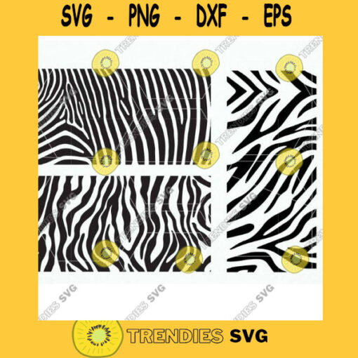 Zebra Pattern svg. Animal Print Svg File. Zebra stripes. Pattern svg dxf png. Zebra Pattern Vector Cut files for Silhouette and Cricut