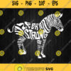 Zebra Strong Ehlers Danlos Syndrome Svg Png