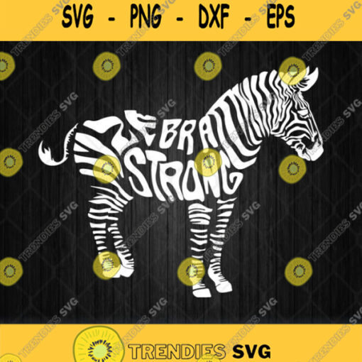 Zebra Strong Ehlers Danlos Syndrome Svg Png