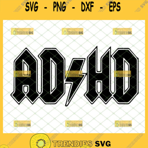 adhd svg gifts for attention deficit disorder