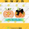 adorable kids pumpkins SVG thanksgiving Halloween pumpkins bows fun pumpkins DIY for kids digital download Design 169