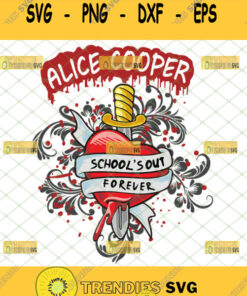 alice cooper schools out forever svg