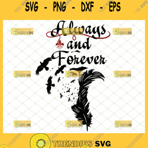 always and forever vampire diaries svg