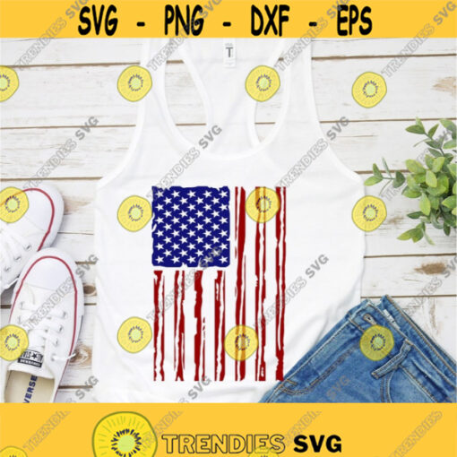 america flag svg patriotic svg Distress svg 4th of july svg memorial day svg usa svg iron on clipart SVG DXF eps png pdf Design 415