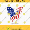 american flag svg eagle svg Flag svg Fourth of July SVG 4th of July Svg Patriotic SVG America Svg Cricut Silhouette Cut File svg dxf Design 483