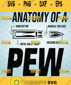 Anatomy Of A Pew Svg Gun Rights Molon Labe Svg 2Nd Amendment Bullet Svg Ammo Svg Svg Cut Files S