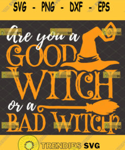 are you a good witch or a bad witch svg