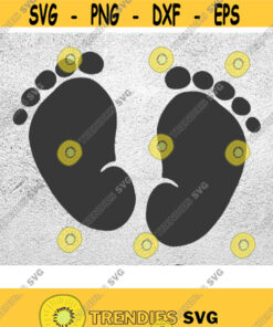 baby feet svg baby footprint svg baby foot svg newborn svg baby svg baby feet png dxf eps vector Design 192