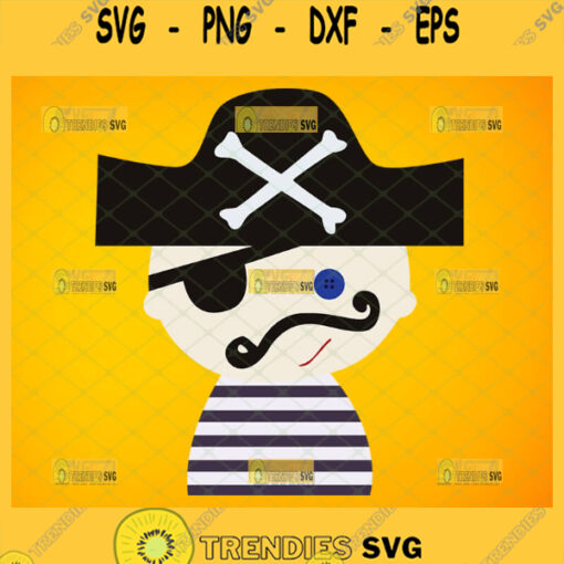 baby pirate svg