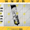 bakugo boku no hero svg manga svg anime svgsvg for cricutcut files silhouette Cricut instant download files digital Layered SVG Design 123