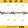 barbed svgbarb svg Barbed wire black silhouette png file digital file downloadable 13